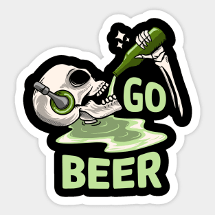 Go beer Sticker